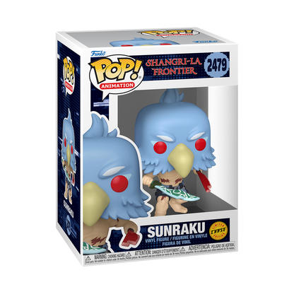 Sunraku Funko Pop! #2479 Chase stock photo in-box from Shangri-La Frontier