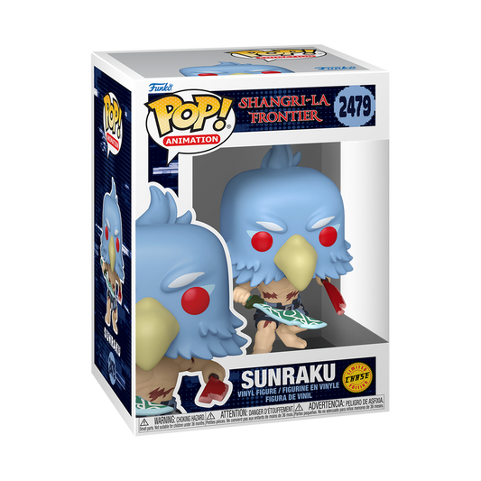 Sunraku Funko Pop! #2479 Chase stock photo in-box from Shangri-La Frontier