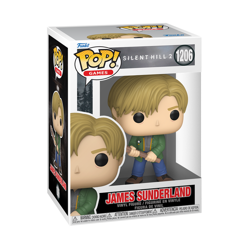James Sunderland Funko Pop! #1206 stock photo in-box Silent Hill 2