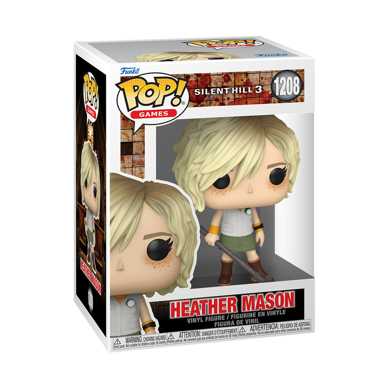 Heather Mason Funko Pop! #1208 stock photo in-box Silent Hill 3