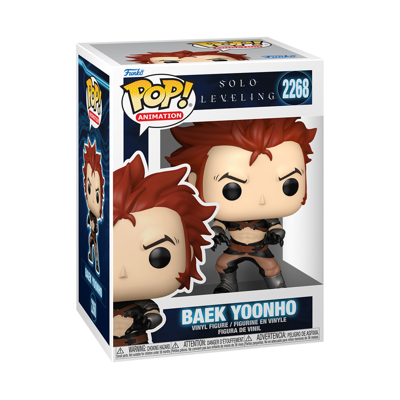 Baek Yoonho Funko Pop! #2268 stock photo in-box Solo Leveling
