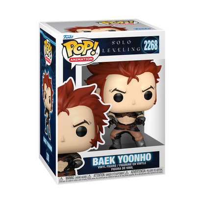 Baek Yoonho Funko Pop! #2268 stock photo in-box Solo Leveling
