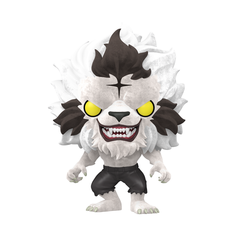 Baek Yoonho Silver Mane Funko Pop! #2273 Flocked Chase Exclusive stock photo out-of-box from Solo Leveling
