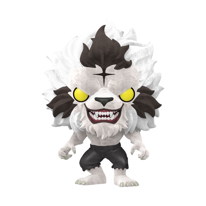 Baek Yoonho Silver Mane Funko Pop! #2273 Flocked Chase Exclusive stock photo out-of-box from Solo Leveling