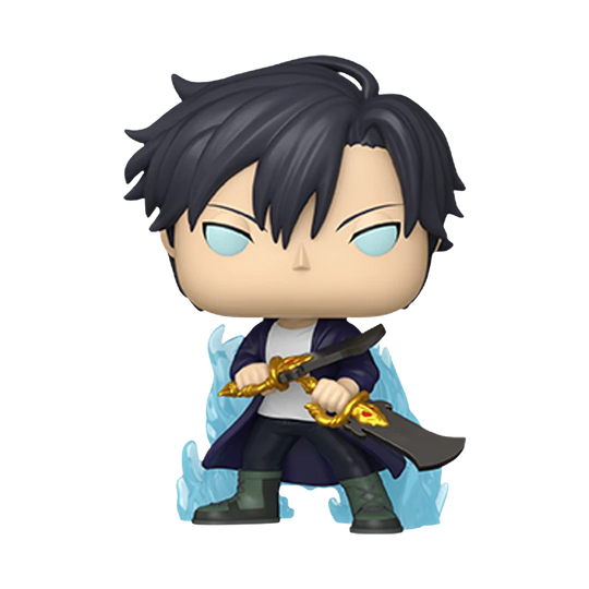 Sung Jinwoo Aura Funko Pop! #2496 Glow Chase Chalice Collectibles Pre-Release Exclusive stock photo out-of-box from Solo Leveling