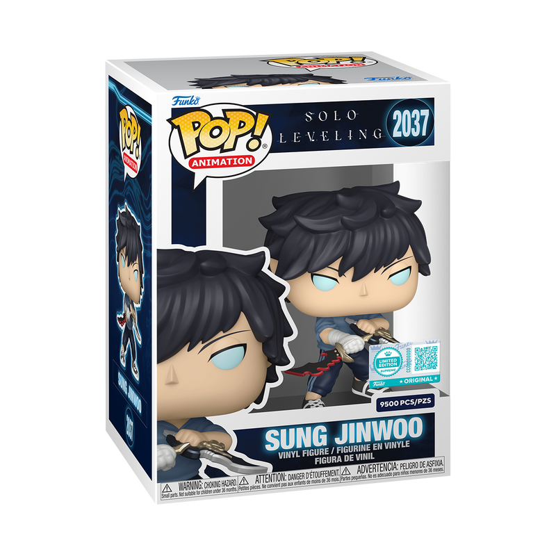 Funko Pop! Solo Leveling – Sung Jinwoo #2037 Supreme Limited Edition 9500 Pieces
