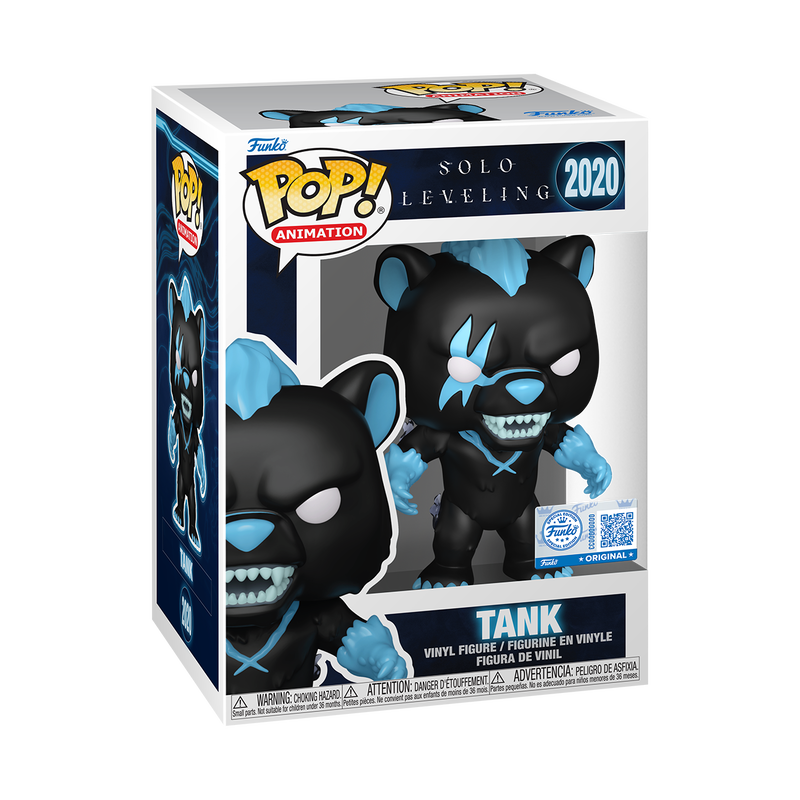 Tank Funko Pop! #2020 Funko Exclusive in box packaging from Solo Leveling