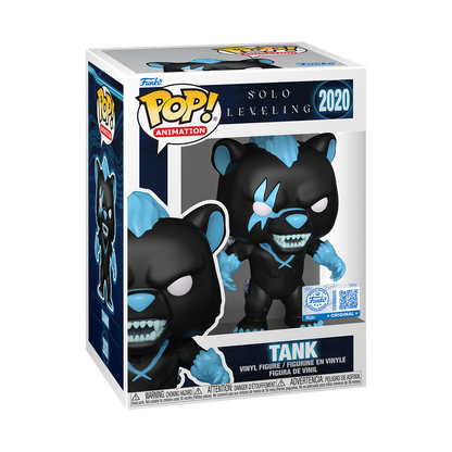 Tank Funko Pop! #2020 Funko Exclusive in box packaging from Solo Leveling