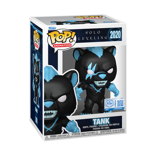 Tank Funko Pop! #2020 Funko Exclusive in box packaging from Solo Leveling