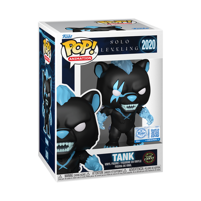 Tank Funko Pop! #2020 Glow Chase Funko Exclusive stock photo in-box from Solo Leveling
