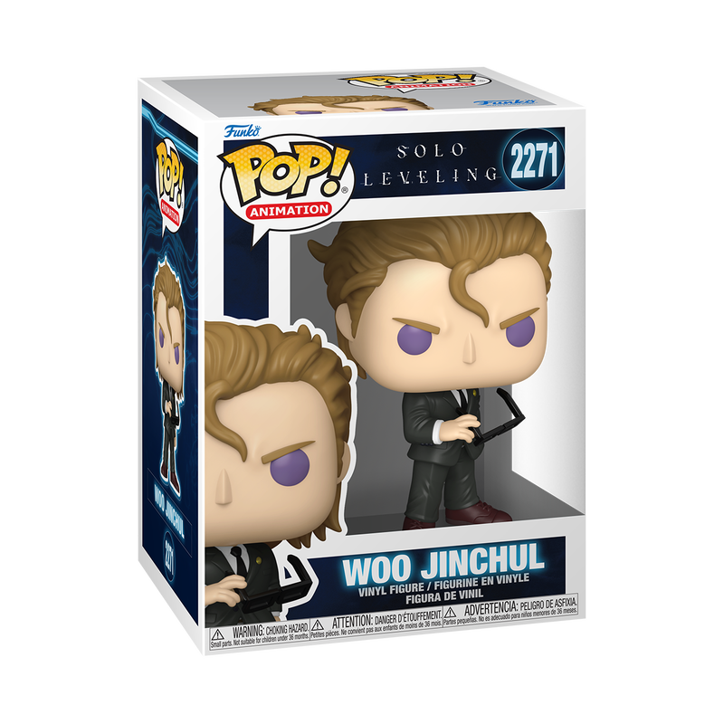Woo Jinchul Funko Pop! stock photo in-box Solo Leveling

