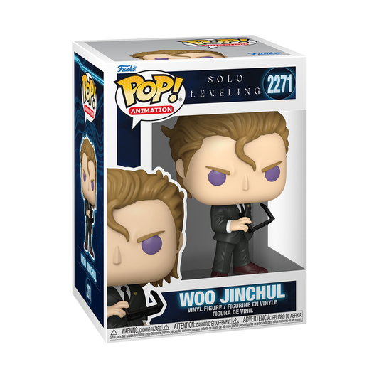 Woo Jinchul Funko Pop! stock photo in-box Solo Leveling
