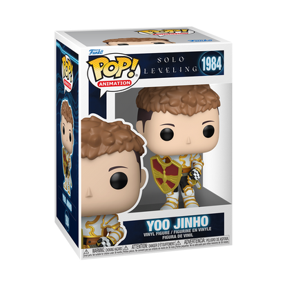 Yoo Jinho Funko Pop! #1984 stock photo in-box from Solo Leveling