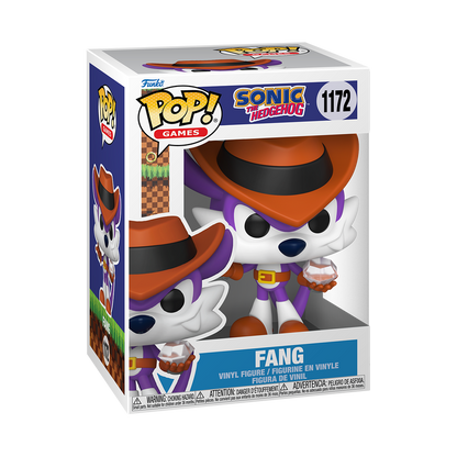 Fang Funko Pop! #1172 stock photo in-box Sonic the Hedgehog
