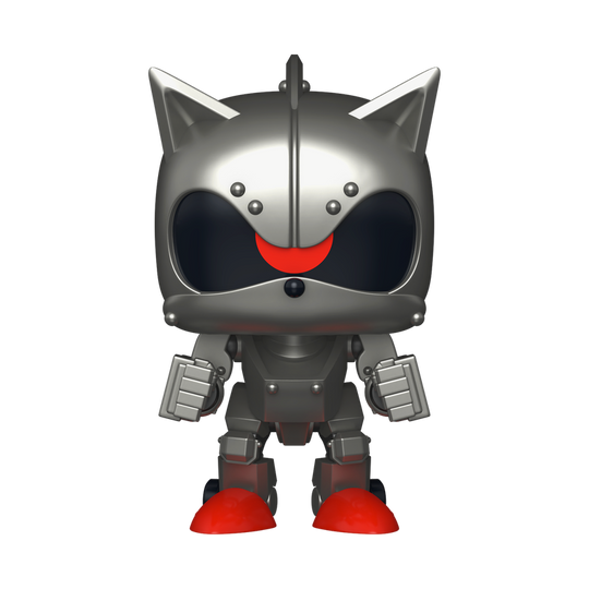 Mecha Sonic Funko Pop! #1173 stock photo out-of-box Sonic the Hedgehog