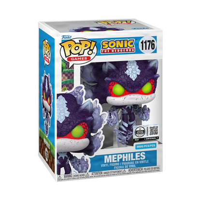 Mephiles Funko Pop! #1176 Exclusive Limited Edition 3500 Pieces stock photo in-box from Sonic the Hedgehog