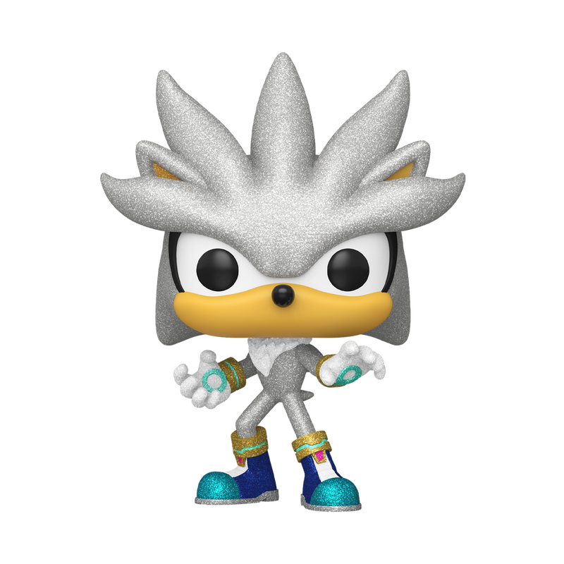 Silver Funko Pop #1103 Diamond Collection Target Exclusive out of box