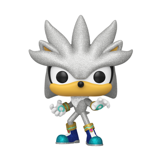 Silver Funko Pop #1103 Diamond Collection Target Exclusive out of box