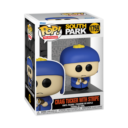 Craig Tucker with Stripe Funko Pop #1759 in box packaging