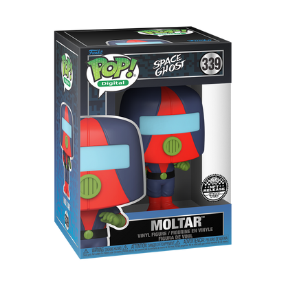Moltar Funko Pop! #339 NFT Release 1900 Pcs stock photo in-box from Space Ghost