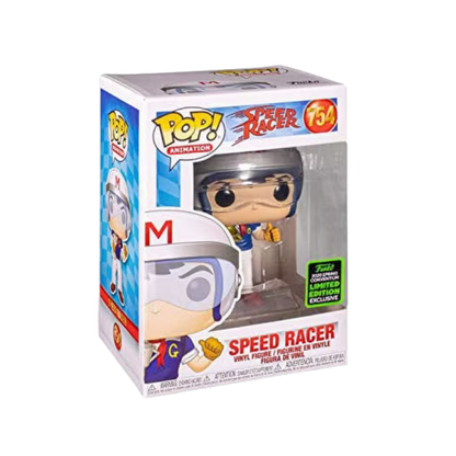 Speed Racer Funko Pop! #754 Emerald City Comic Con 2020 Shared Exclusive stock photo in-box