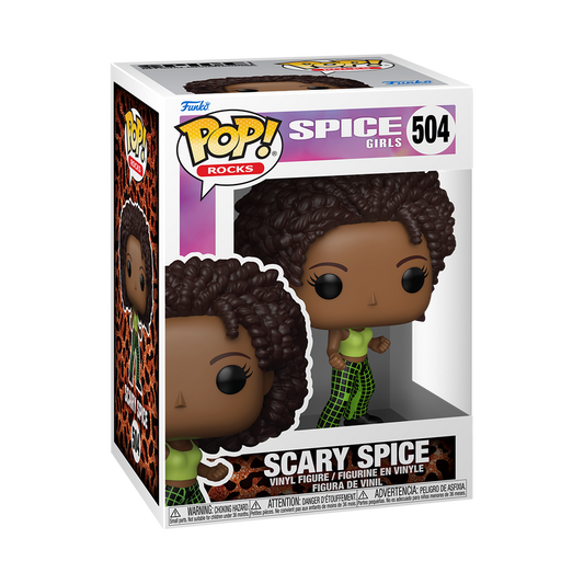 Scary Spice Funko Pop! #504 stock photo in-box from Spice Girls