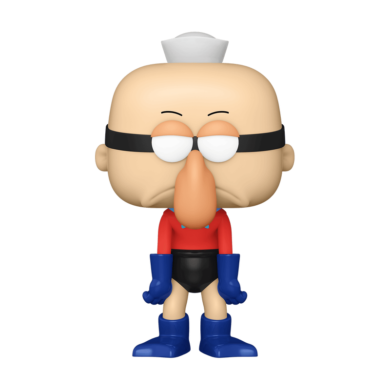 Barnacle Boy Funko Pop! #835 New York Comic Con 2020 Shared Exclusive stock photo out-of-box from SpongeBob SquarePants