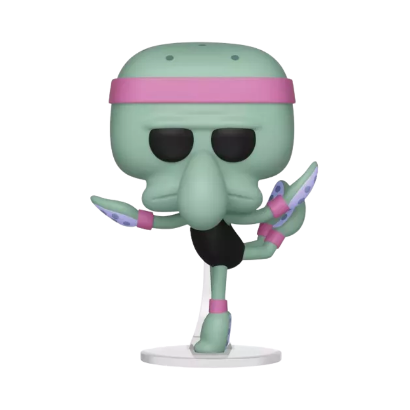 Squidward Tentacles Dancing Funko Pop! #560 stock photo out-of-box from SpongeBob SquarePants