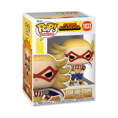 Star And Stripe My Hero Academia Funko Pop Packaging