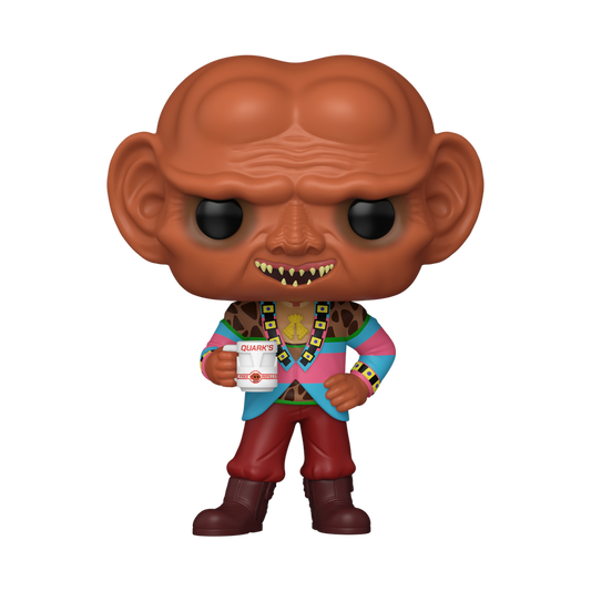 Star Trek Deep Space Nine Quark Funko Pop Figure Holding Mug