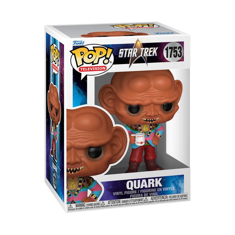 Star Trek Deep Space Nine Quark Funko Pop Packaging