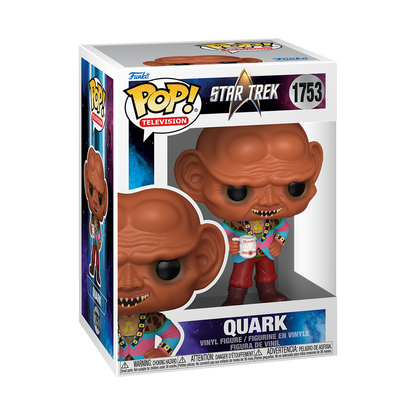 Star Trek Deep Space Nine Quark Funko Pop Packaging