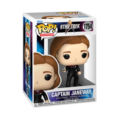 Star Trek Voyager Captain Janeway Funko Pop Packaging