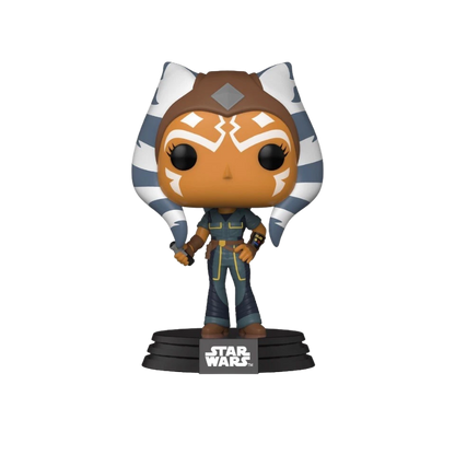 Ahsoka Funko Pop! #414 GameStop Exclusive stock photo out-of-box from Star Wars