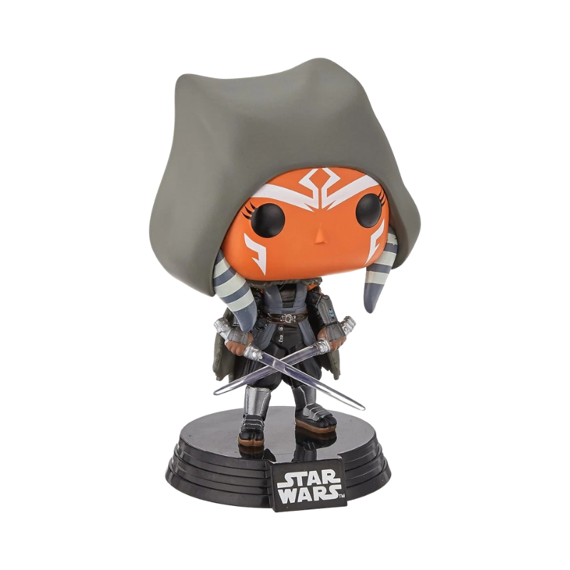 Ahsoka Hooded Funko Pop! #467 Amazon Exclusive stock photo out-of-box from Star Wars