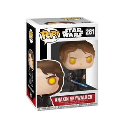 Anakin Skywalker Funko Pop! #281 stock photo in-box from Star Wars