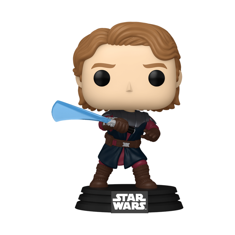 Anakin Skywalker Jedi General Funko Pop! #865 stock photo out-of-box from Star Wars