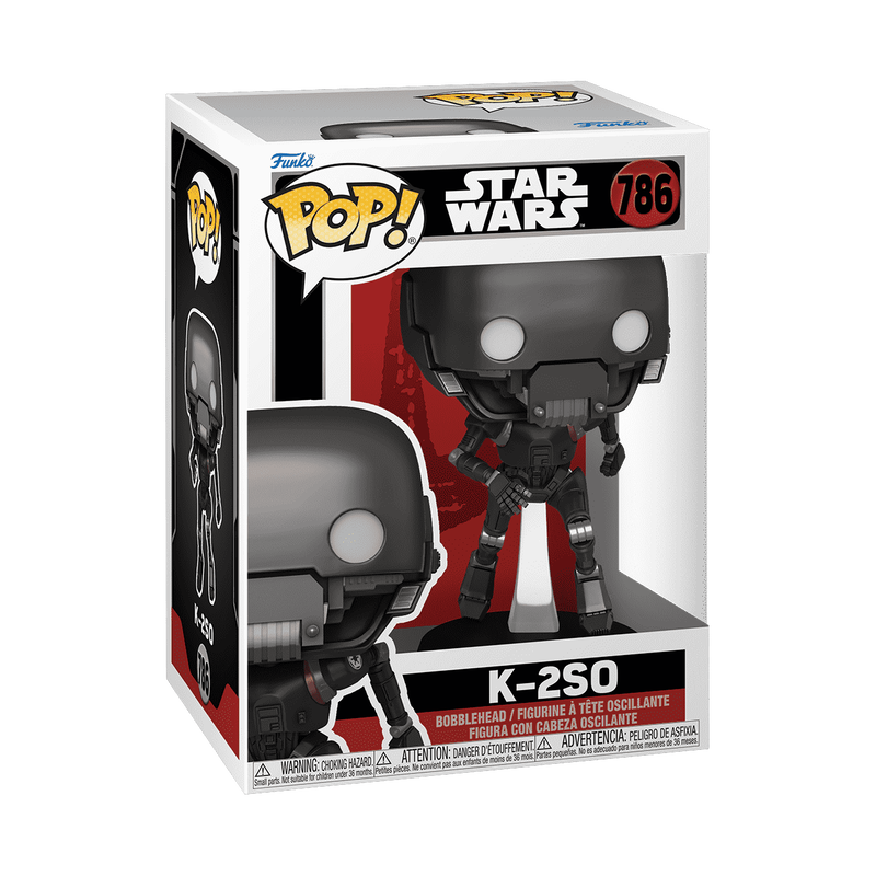 K-2SO Funko Pop! #786 in box packaging from Star Wars Andor