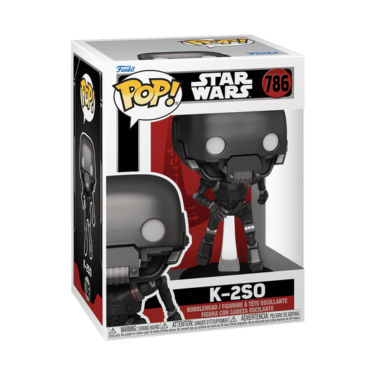 K-2SO Funko Pop! #786 in box packaging from Star Wars Andor