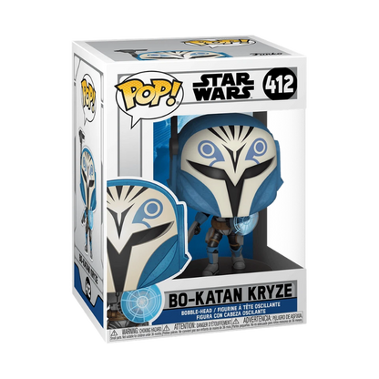 Bo-Katan Kryze Funko Pop! #412 stock photo in-box from Star Wars