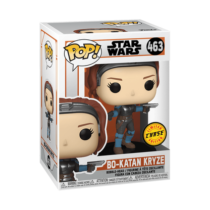 Bo-Katan Kryze Funko Pop! #463 Chase stock photo in-box from Star Wars