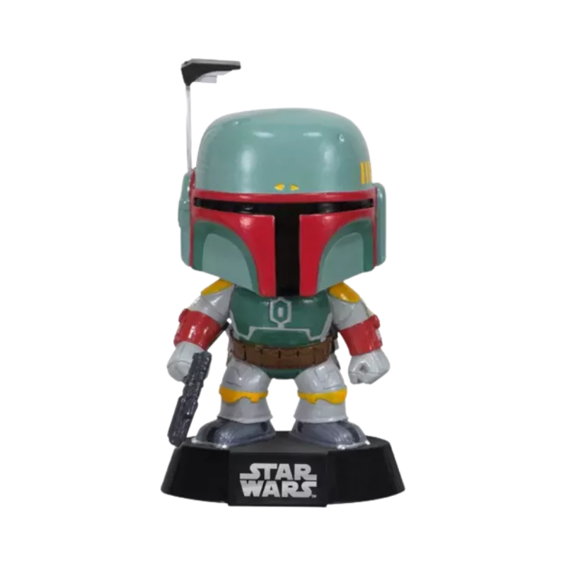 Boba Fett Funko Pop! #08 stock photo out-of-box from Star Wars