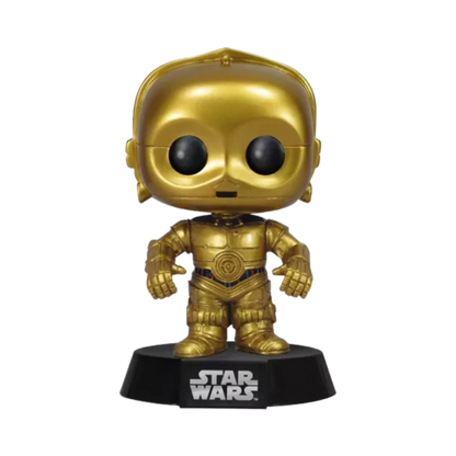 C-3PO Funko Pop! #13 stock photo out-of-box from Star Wars