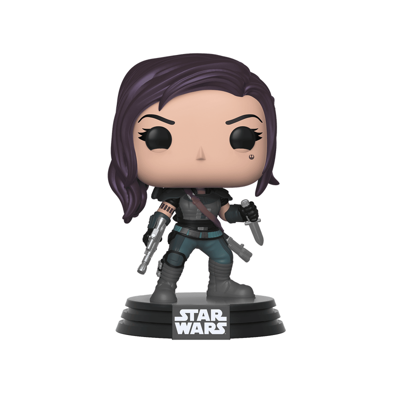 Cara Dune Funko Pop! #327 stock photo out-of-box from Star Wars The Mandalorian