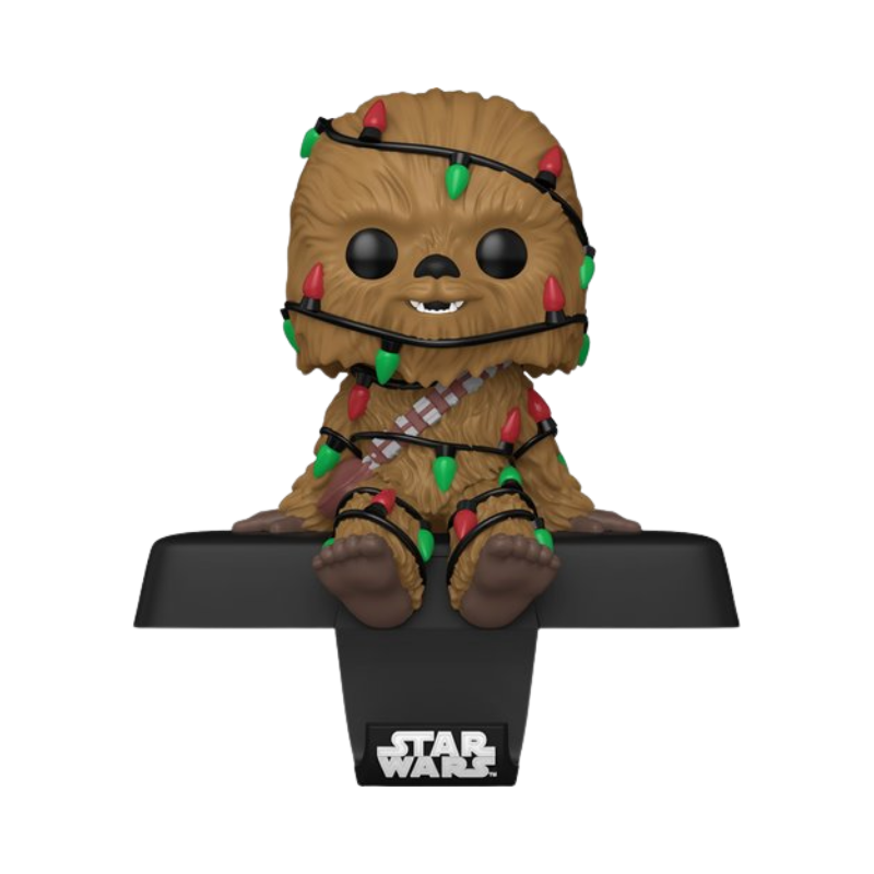 Chewbacca Edge Sitter Funko Pop figure out of box from Star Wars