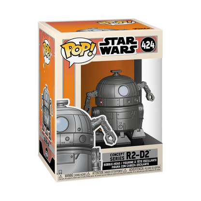 Concept Series R2-D2 Funko Pop! #424 stock photo in-box from Star Wars