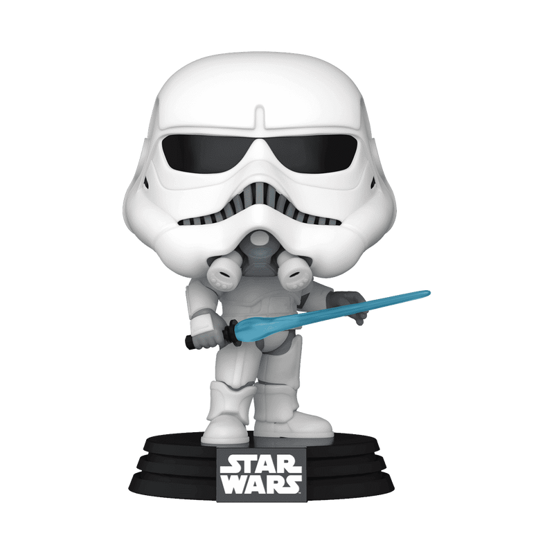 Concept Series Stormtrooper Funko Pop! #470 stock photo out-of-box from Star Wars