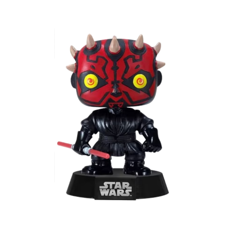 Darth Maul Funko Pop! #09 stock photo out-of-box from Star Wars