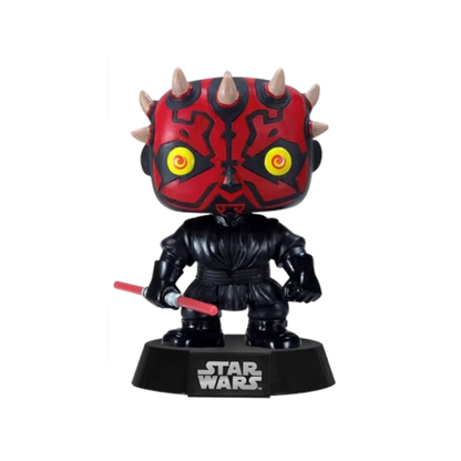 Darth Maul Funko Pop! #09 stock photo out-of-box from Star Wars