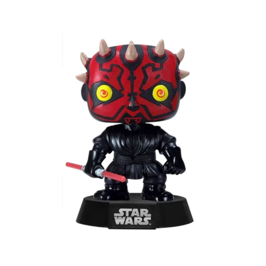 Darth Maul Funko Pop! #09 stock photo out-of-box from Star Wars
